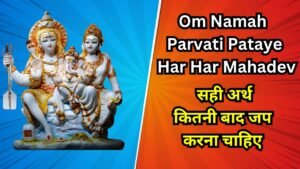 om namah parvati pataye in Hindi